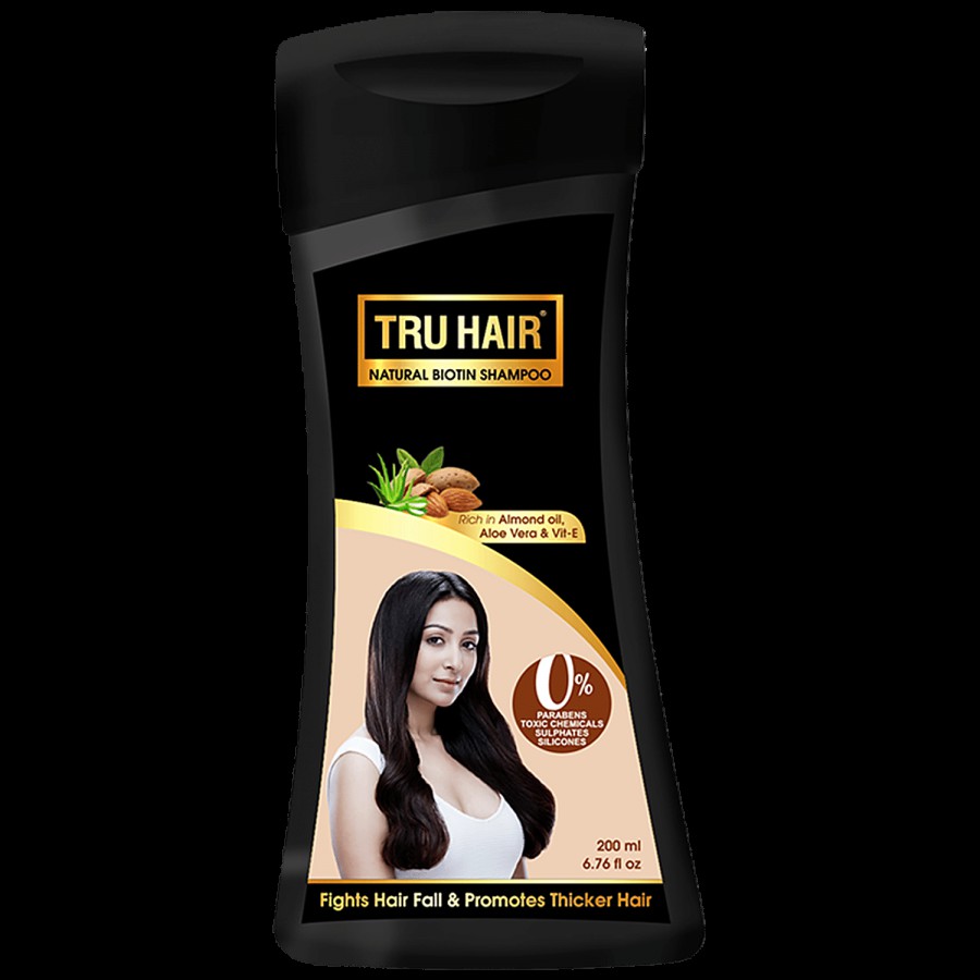 Tru Hair Natural Biotin Shampoo