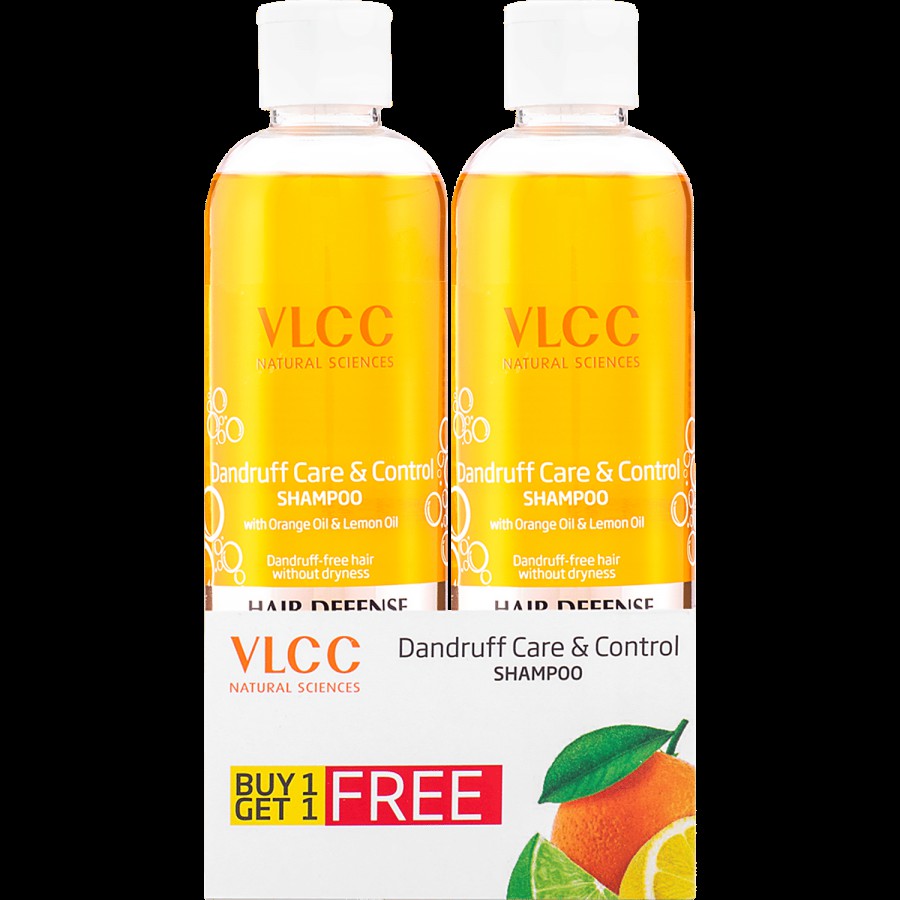 VLCC Dandruff Care & Control Shampoo - B1G1 Anti-Dandruff Shampoo