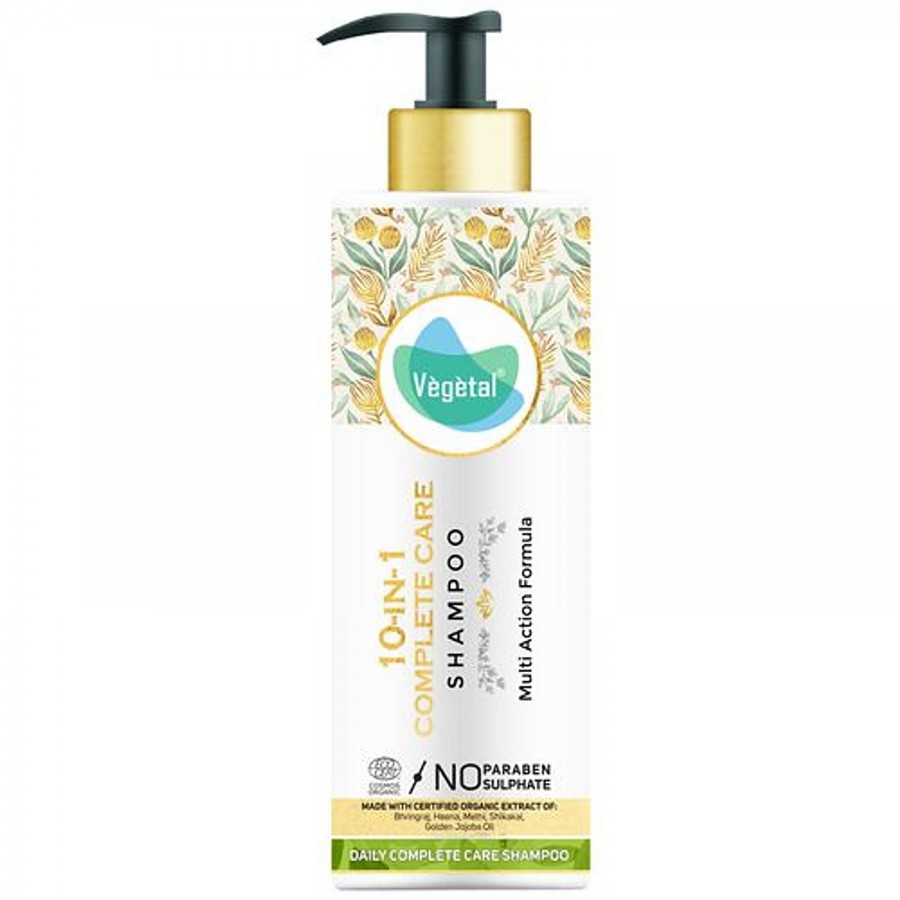 Vegetal 10-in-1 Complete Care Shampoo - Multi Action Formula