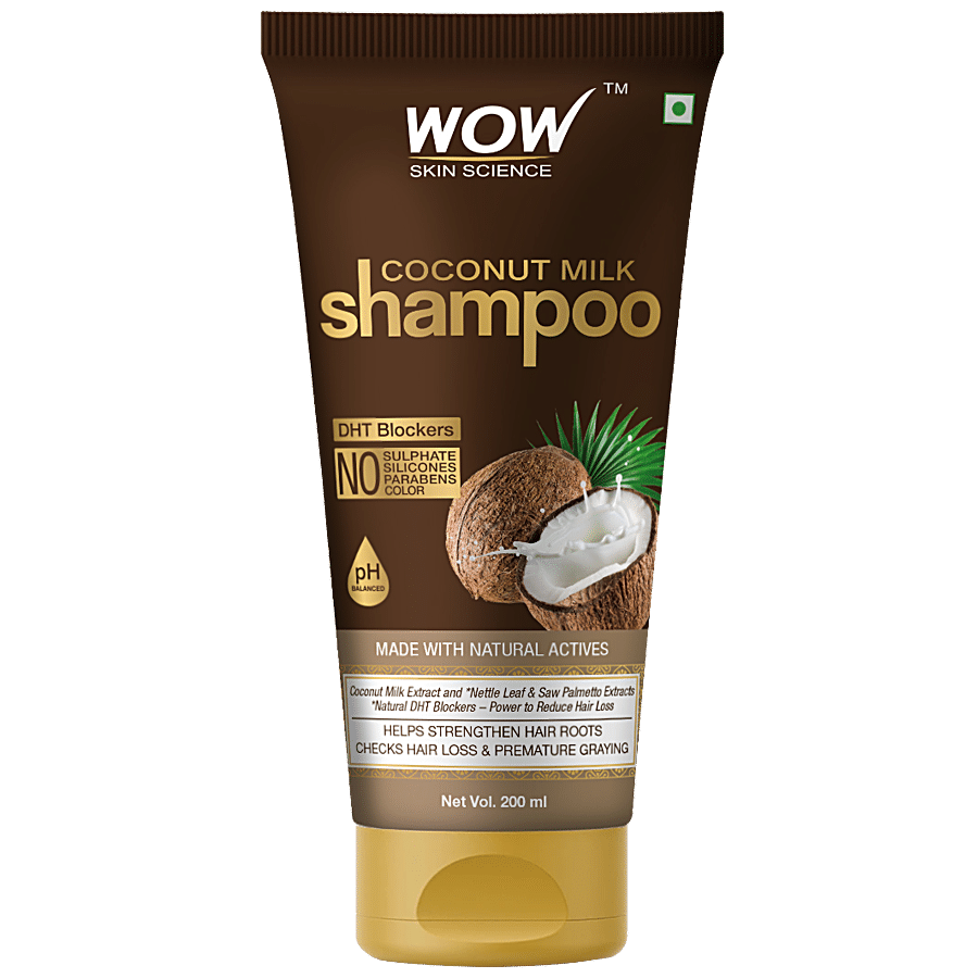 Wow Skin Science Hair Shampoo - Coconut Milk