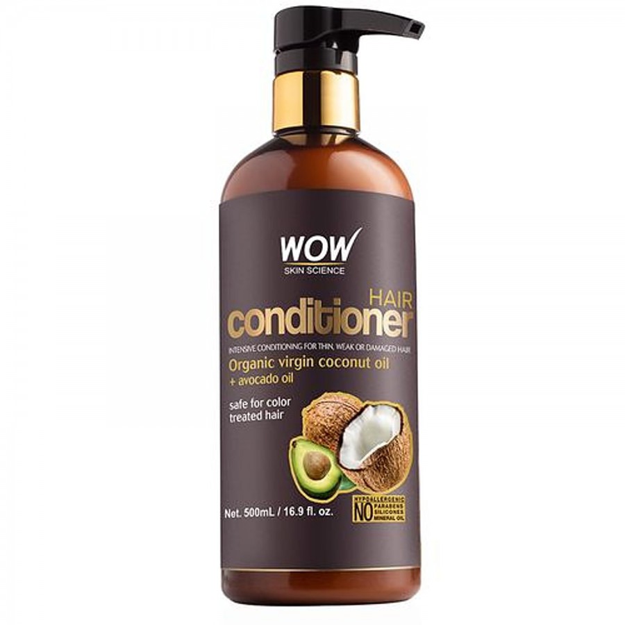 Wow Skin Science Hair Conditioner - Organic Virgin Coconut & Avocado Oil