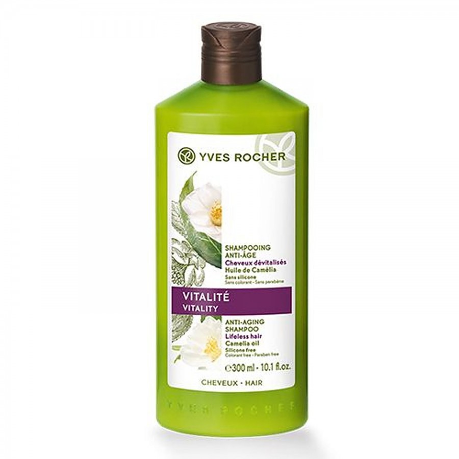 YVES ROCHER Vitalite Anti-Aging Shampoo - Camellia Oil