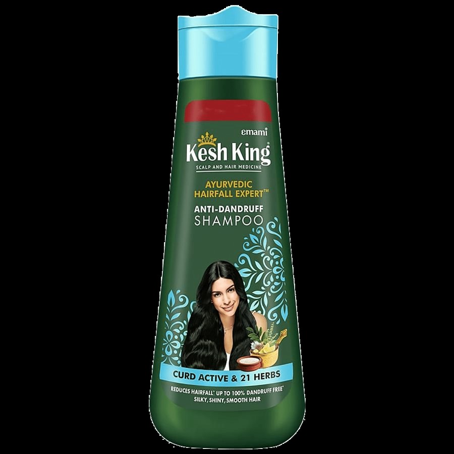 bb Combo KESH KING Anti Dandruff Shampoo 340 ml + Emami 7 Oils Hair Oil 300 ml