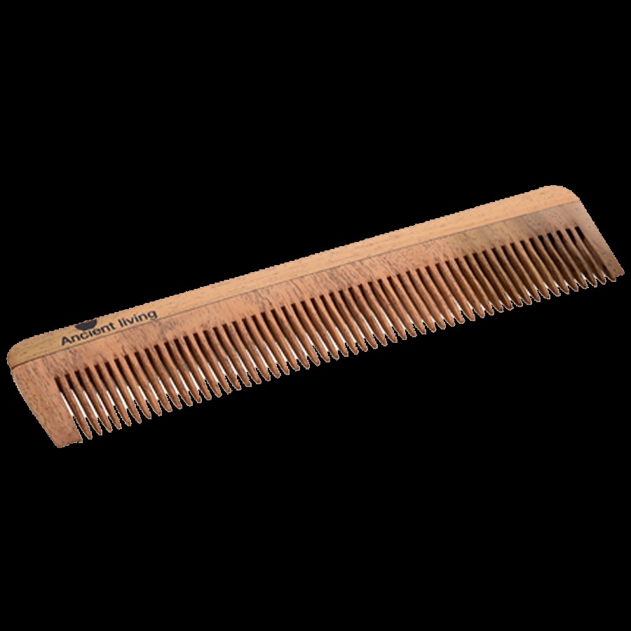 Ancient Living Neem Wood Comb