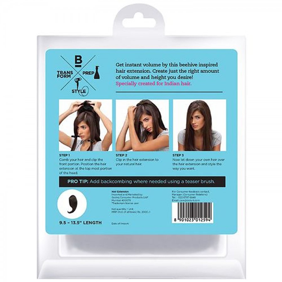 Bblunt B Hive Volume On Crown Clip-In Hair Extension - Dark Brown