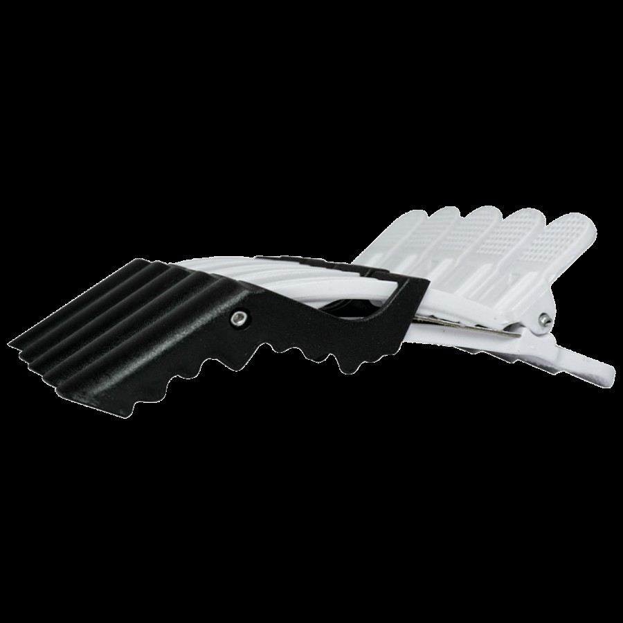 Bronson professional Crocodile Hair Clips - Colour May Vary