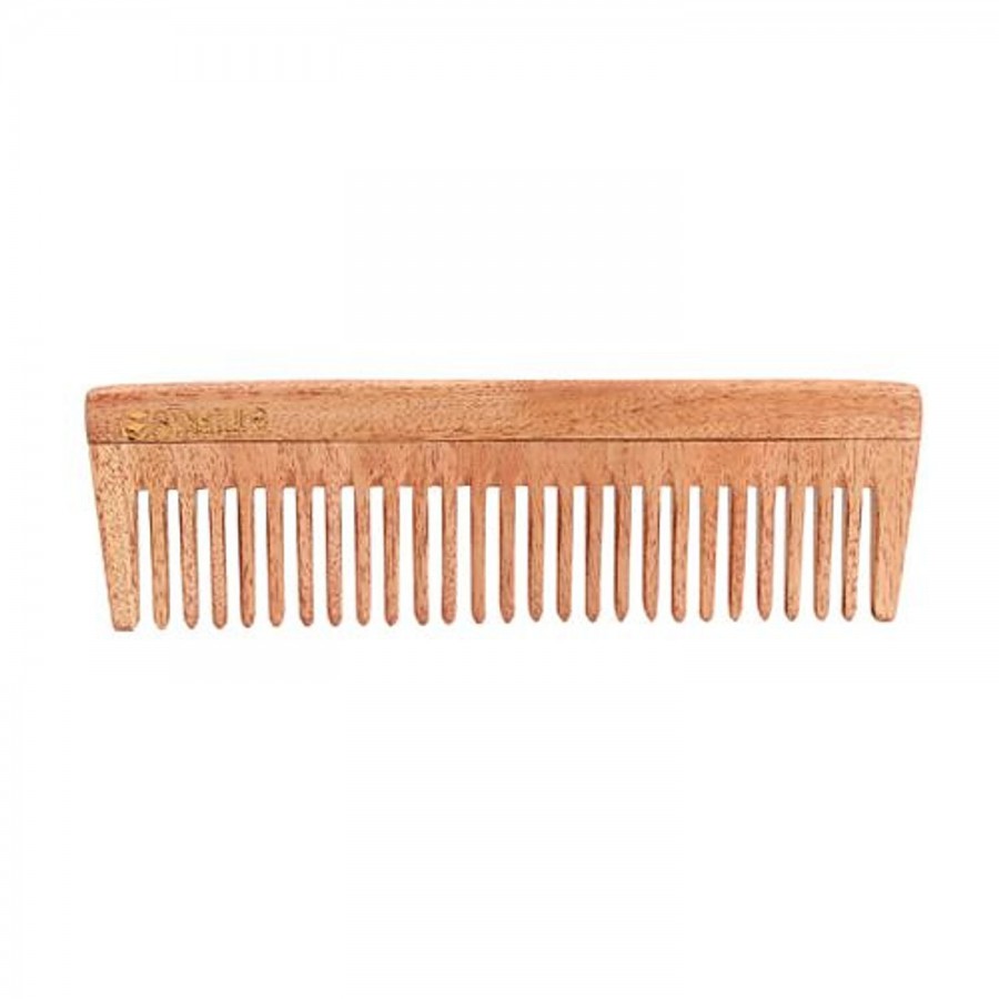 By Nature Neem Wood Wide Tooth Comb