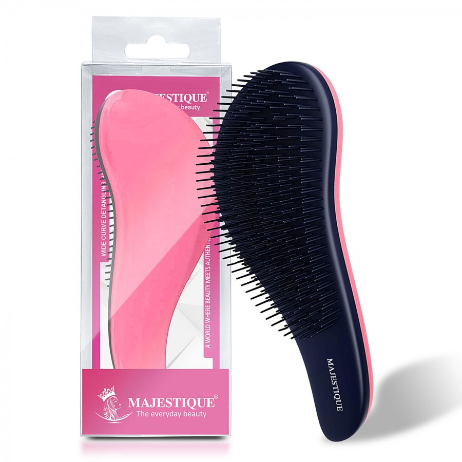 Majestique Curve Detangling Hair Brush - Lightweight