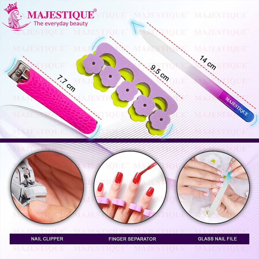 Majestique Multi Purpose Nail Kit - Glass Filer