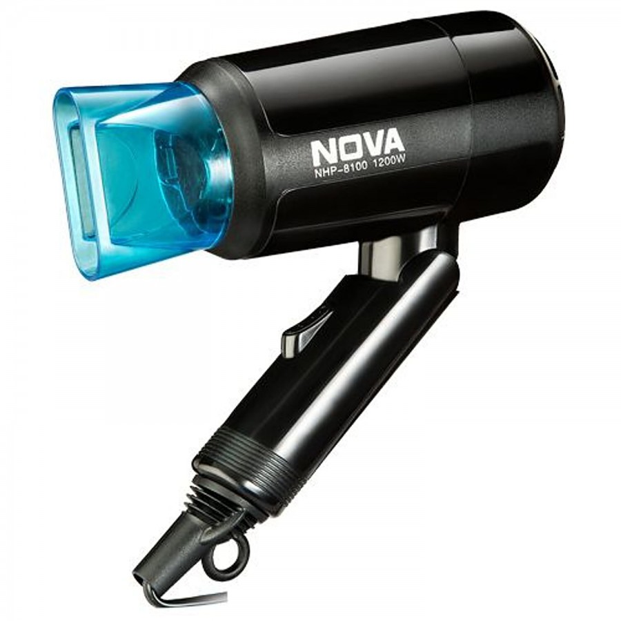 Nova NHP 8105 Silky Shine Hot & Cold Foldable Hair Dryer - 1200 Watt