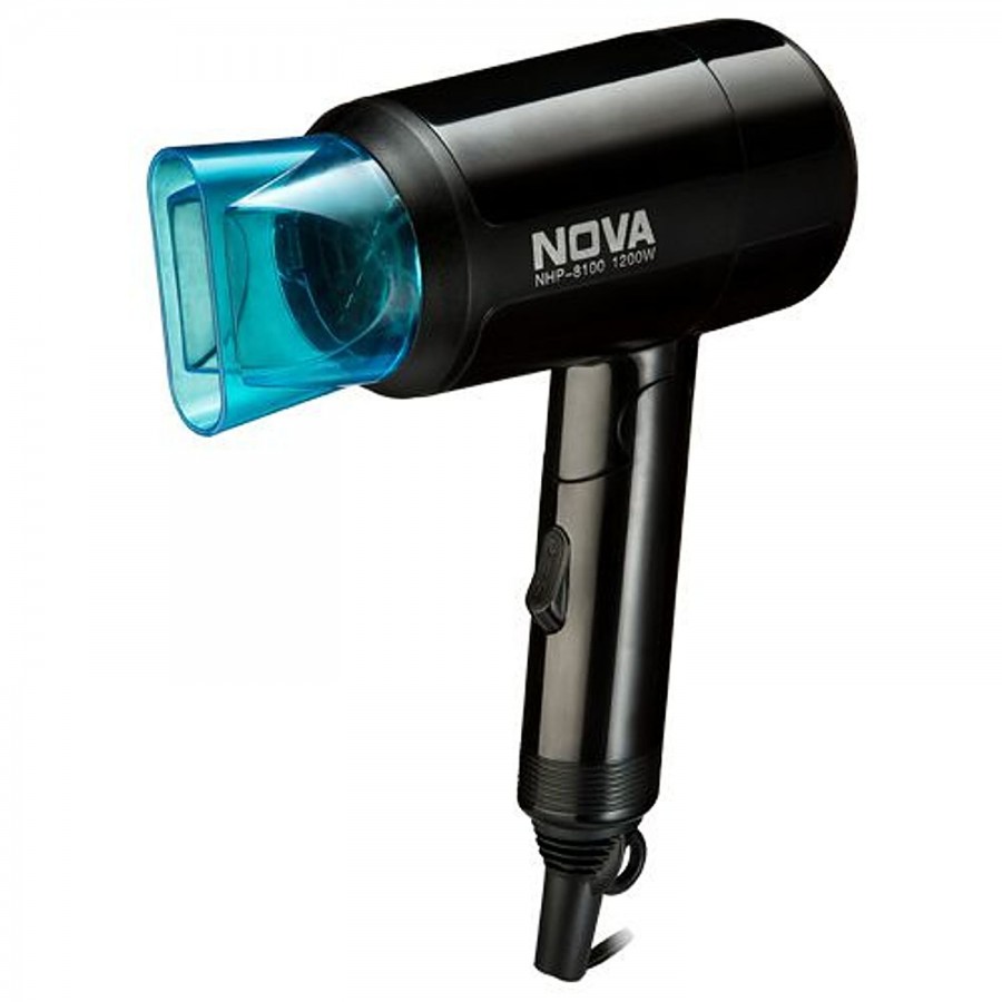 Nova NHP 8105 Silky Shine Hot & Cold Foldable Hair Dryer - 1200 Watt