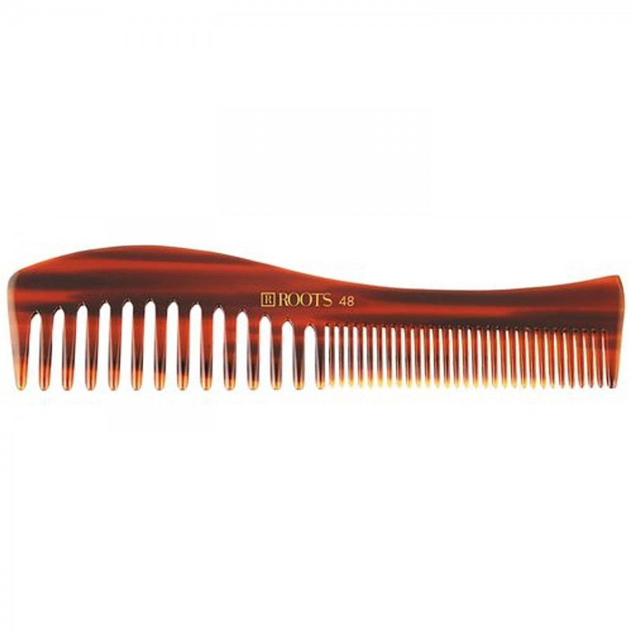 Roots Brown Dressing Comb For Wavy/Curly Hair - 48