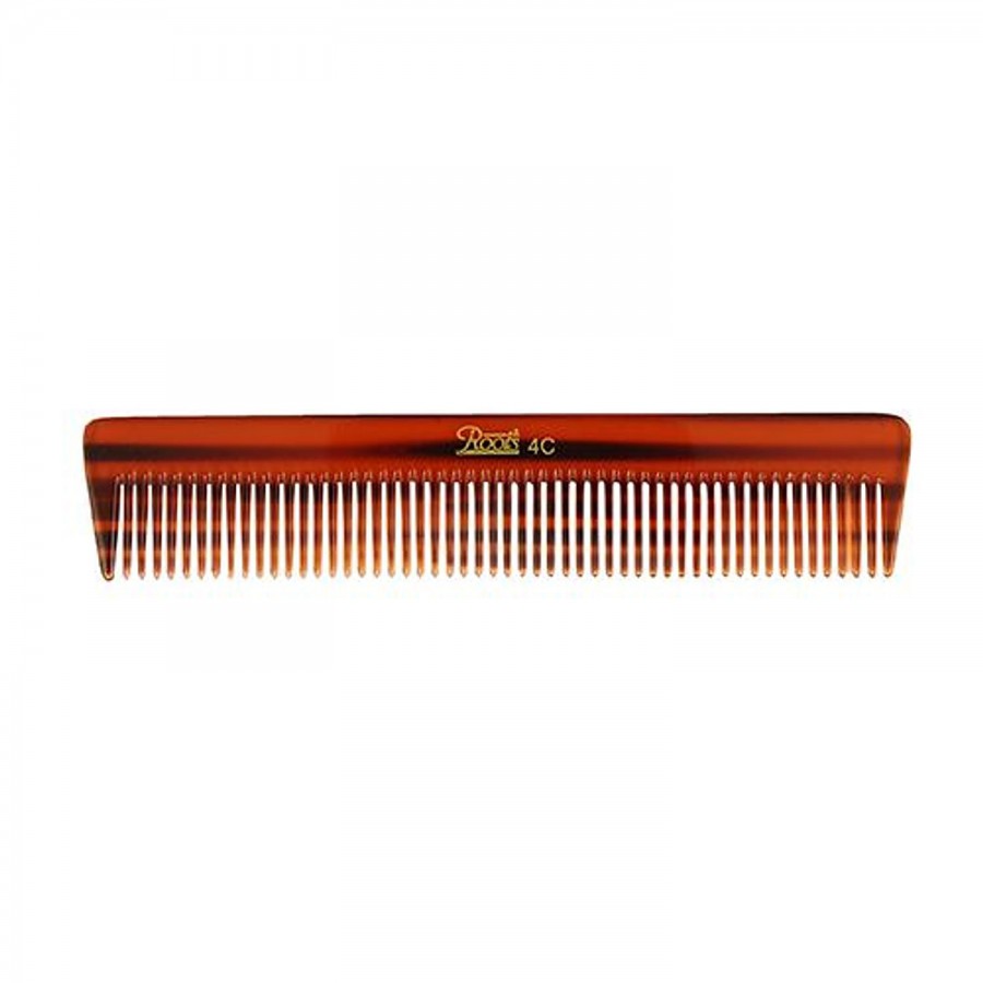 Roots Brown Wide Teeth Comb For Fine Long Straight Hair - 4C