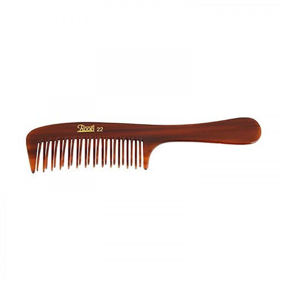 Roots Brown Wide Teeth Styling Comb For Volume - 22