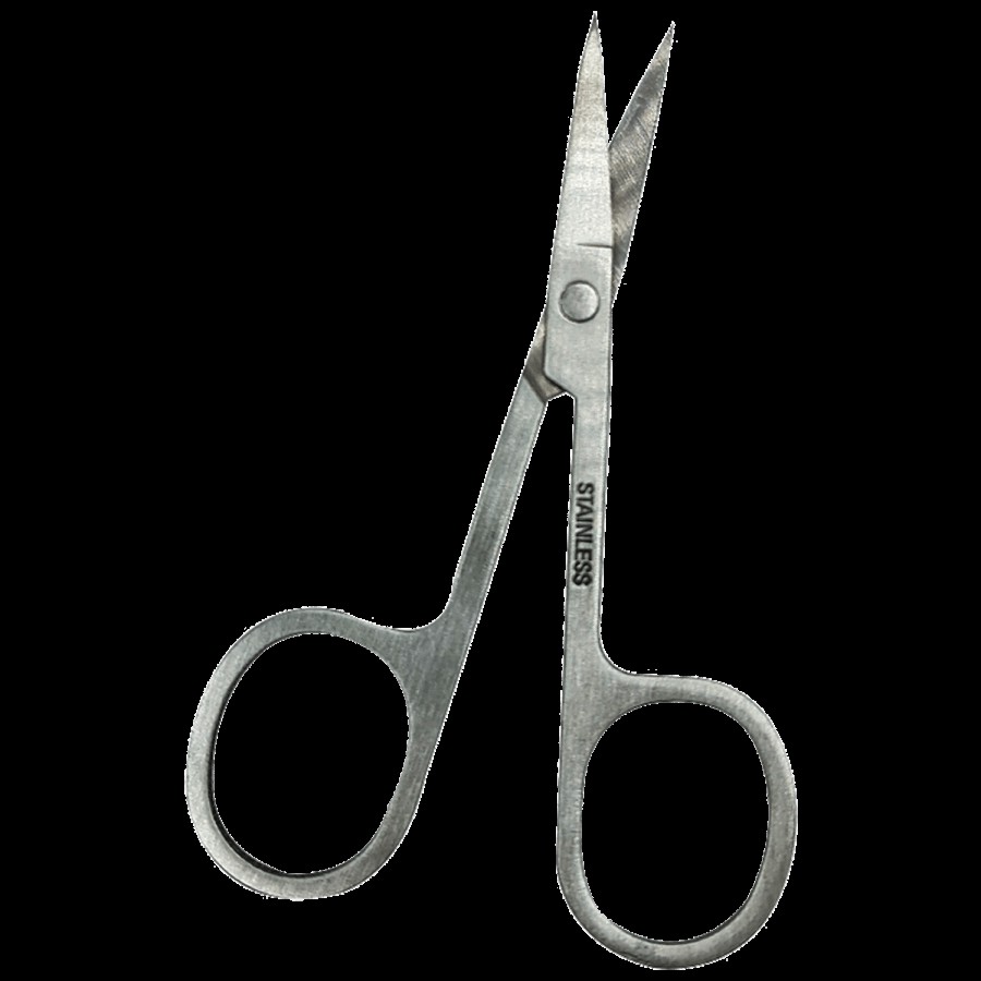 Sanfe Selfly Stainless Steel Cuticle Scissors - Rounded Tip