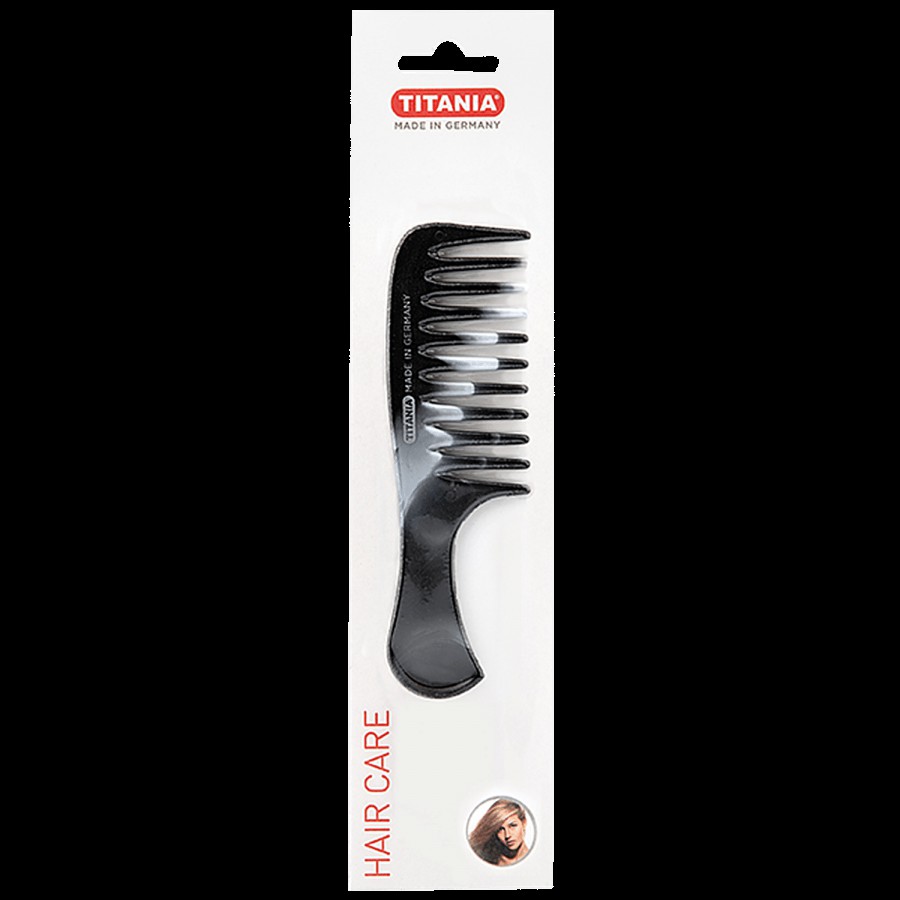 Titania Afro Hair Comb - With Wide Teeth