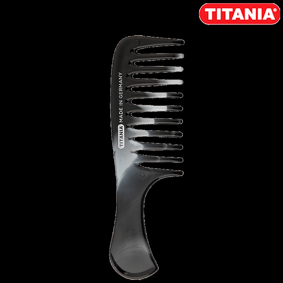 Titania Afro Hair Comb - With Wide Teeth