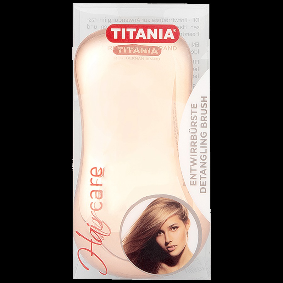 Titania Hair Detangling Brush - High Gloss Finish