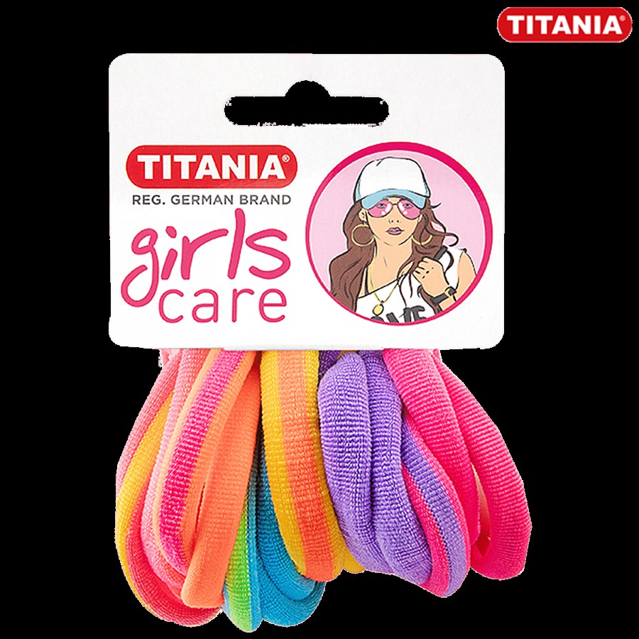 Titania Hair/Rubber/Tie/Elastic/Pony Bands - Easy To Use