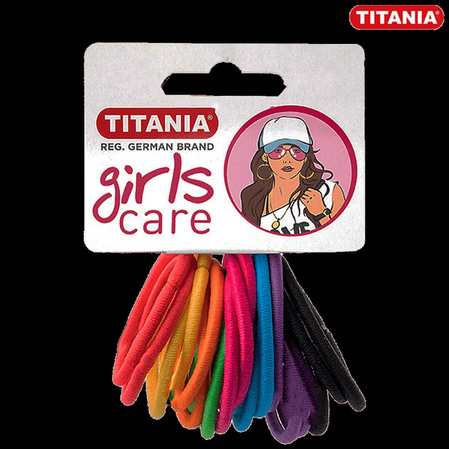 Titania Hair/Rubber/Tie/Elastic/Pony Bands - Easy To Use