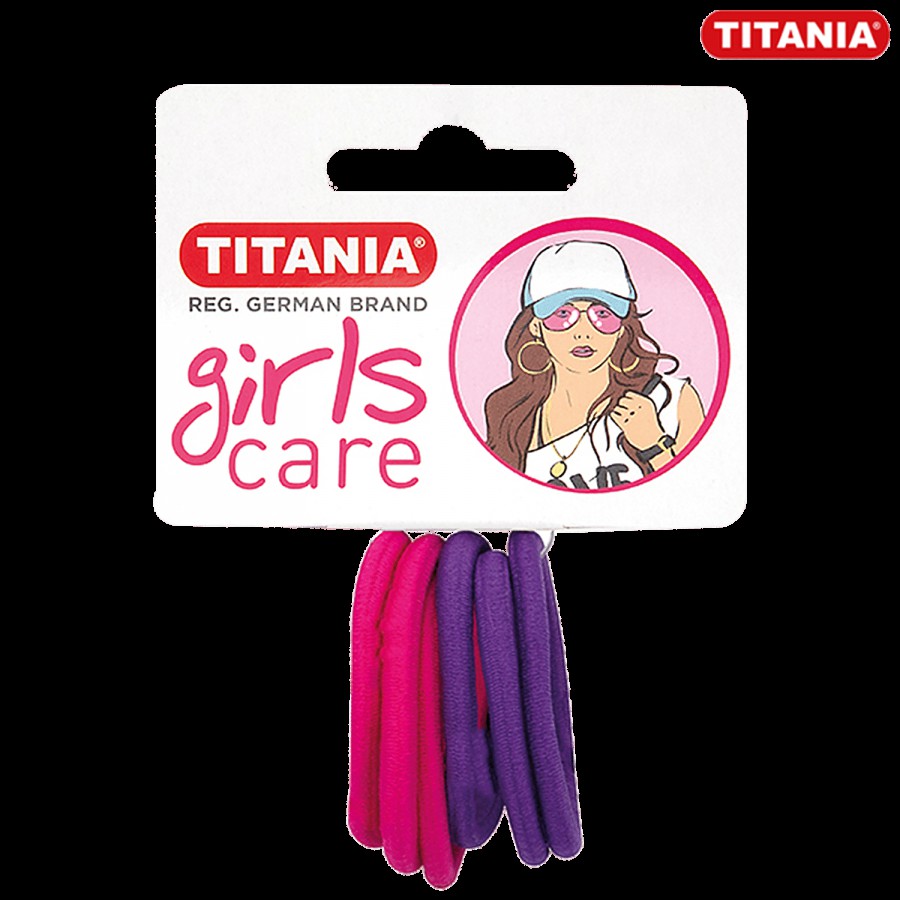 Titania Hair/Rubber/Tie/Elastic/Pony Bands - Easy To Use