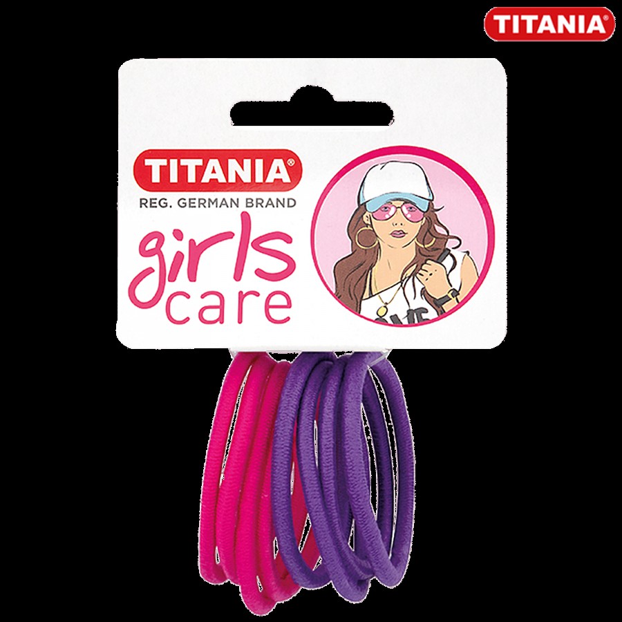 Titania Hair/Rubber/Tie/Elastic/Pony Bands - Easy To Use