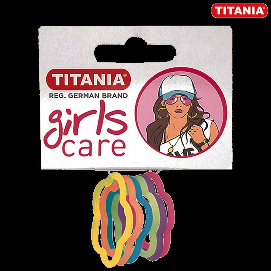 Titania Hair/Rubber/Tie/Elastic/Pony Bands - Easy To Use