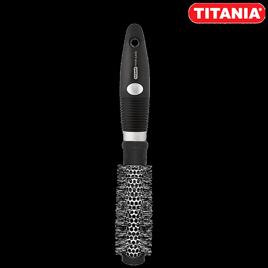 Titania Hair Styling Brush - With Rubber Handle