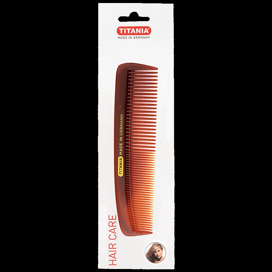 Titania Pocket Hair Comb - Durable