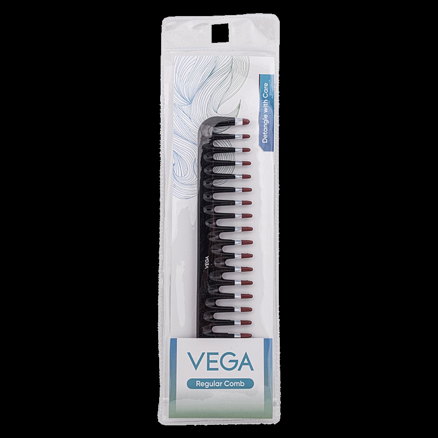 Vega De-Tangling Comb - 1 Row