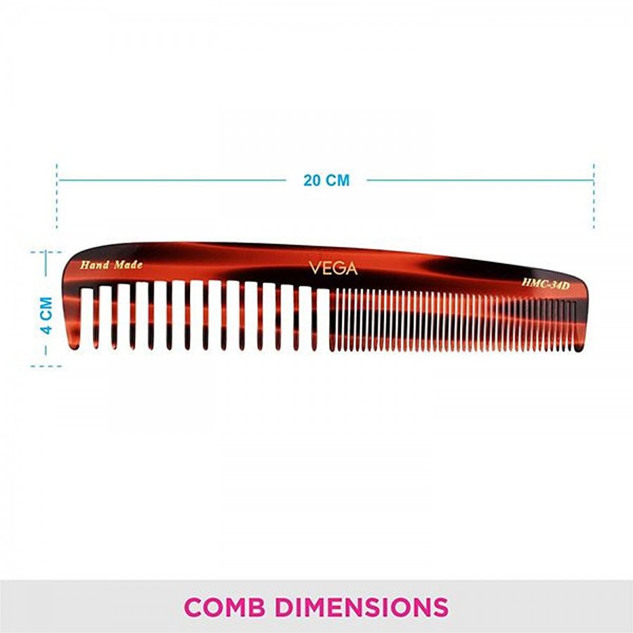 Vega Graduated Shampoo Comb - HMC 34D