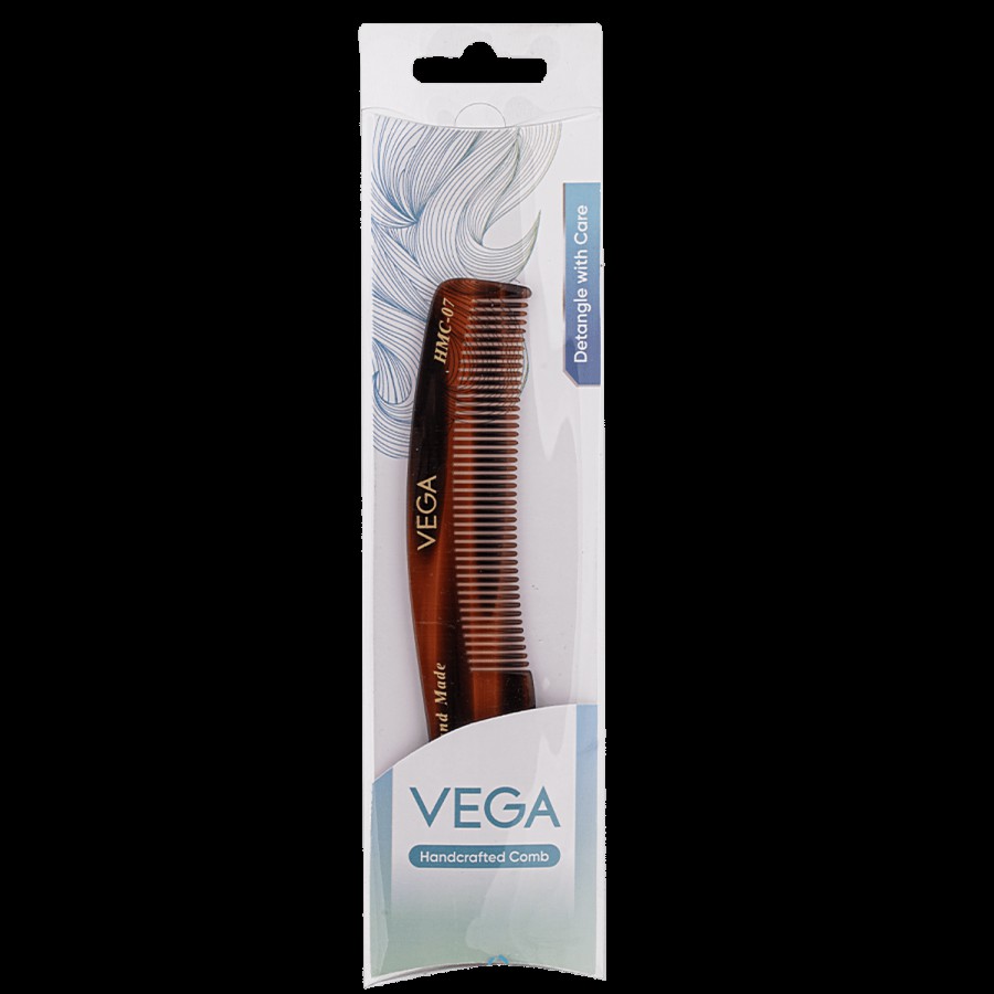 Vega HMC-07 Women's Dressing Comb - Red / Colour May Vary