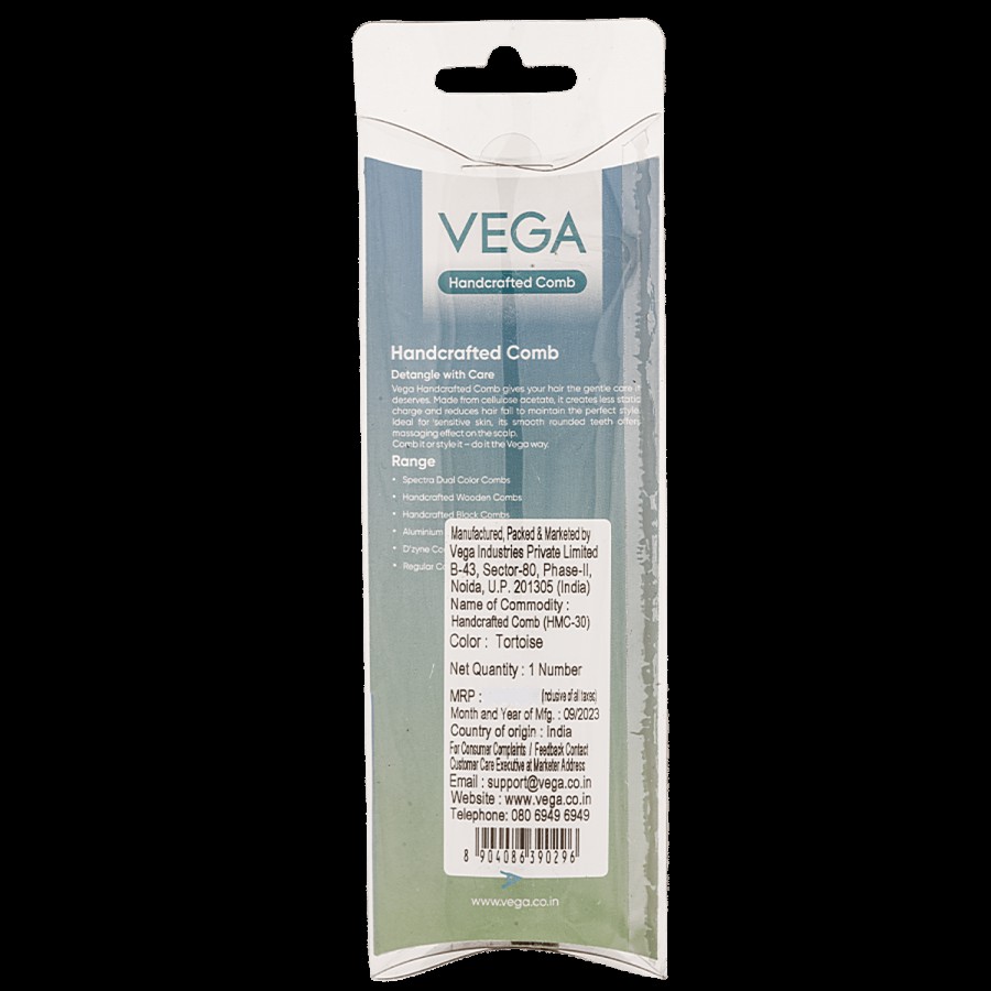 Vega HMC-30 Shampoo Comb - Large