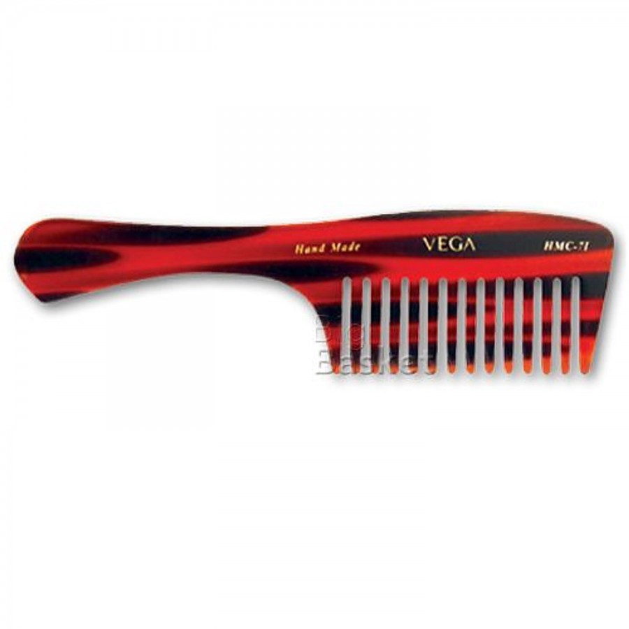 Vega HMC-71 Shampoo Comb - Red