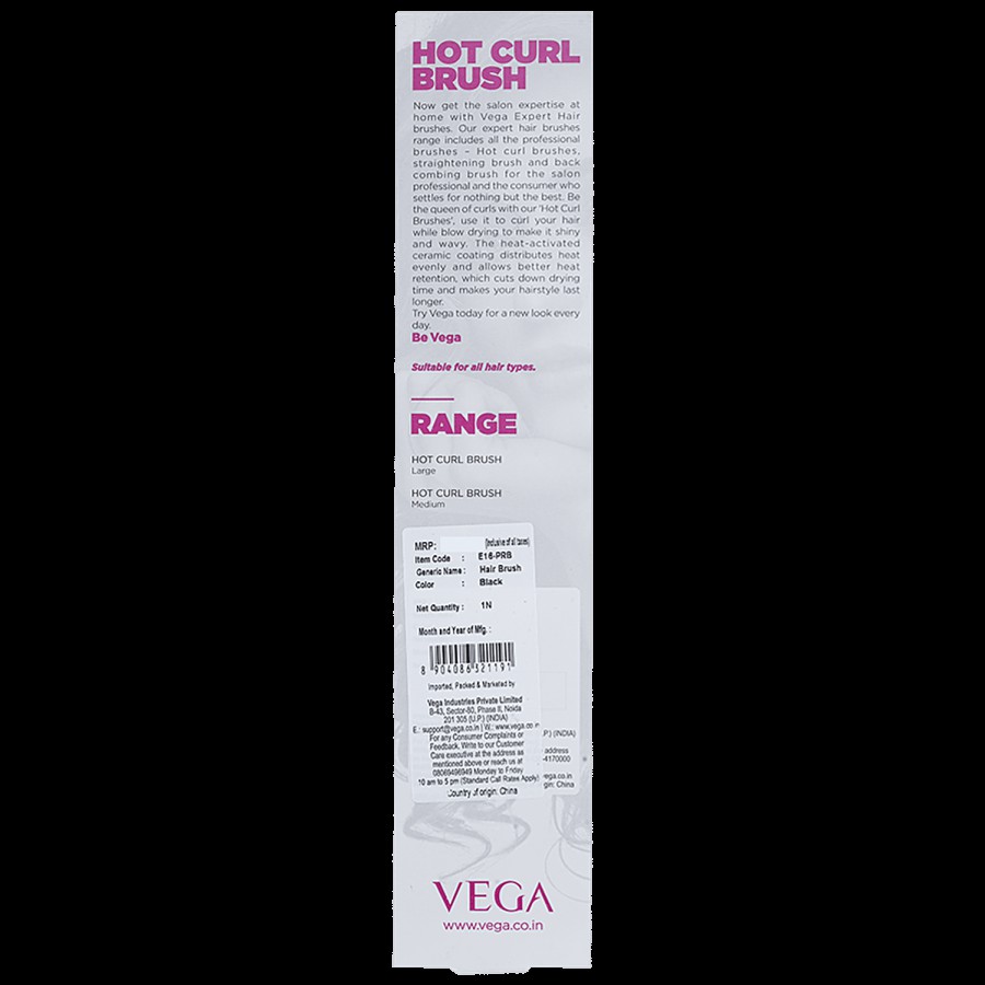 Vega Hot Curl Big Brush - Big