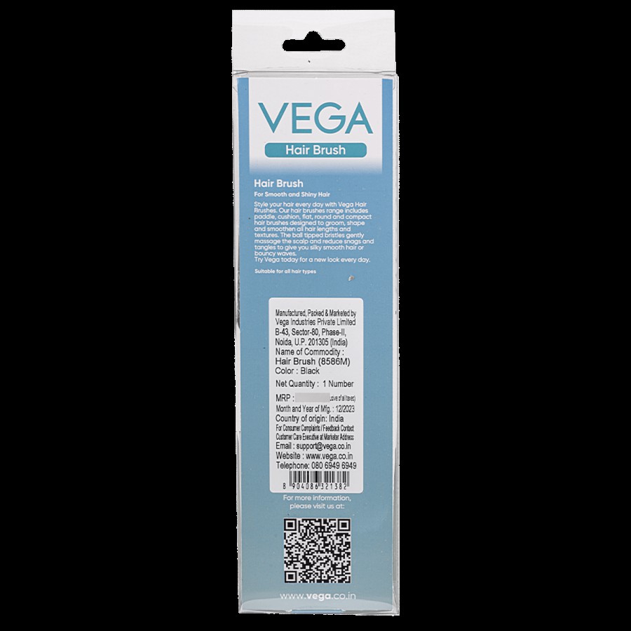 Vega Mini Paddle Brush - 8586M