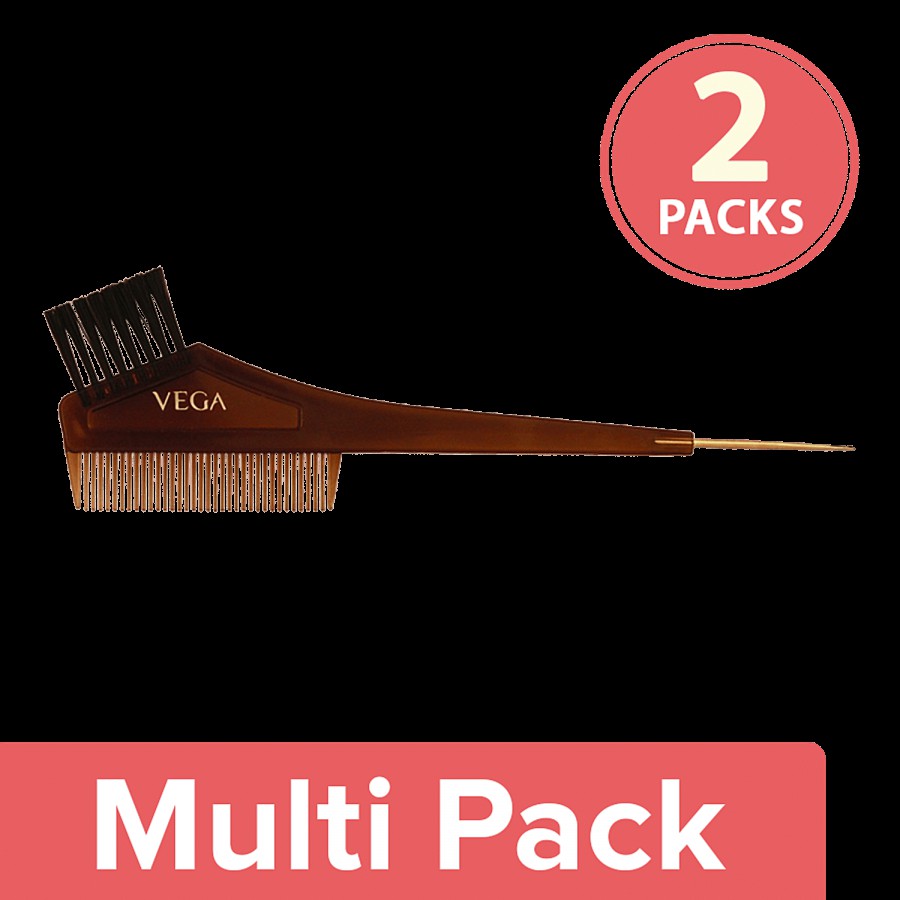 Vega Tail Comb With Dye Brush - 1293(N)