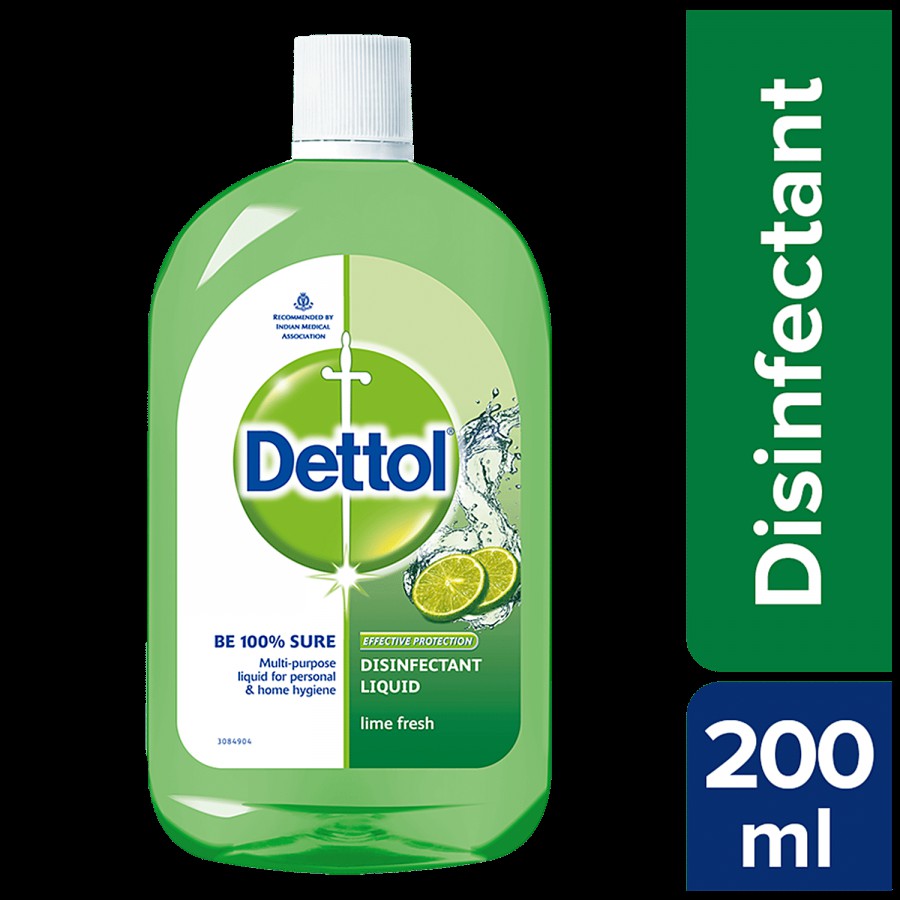 Dettol Liquid Disinfectant Cleaner For Home - Lime Fresh