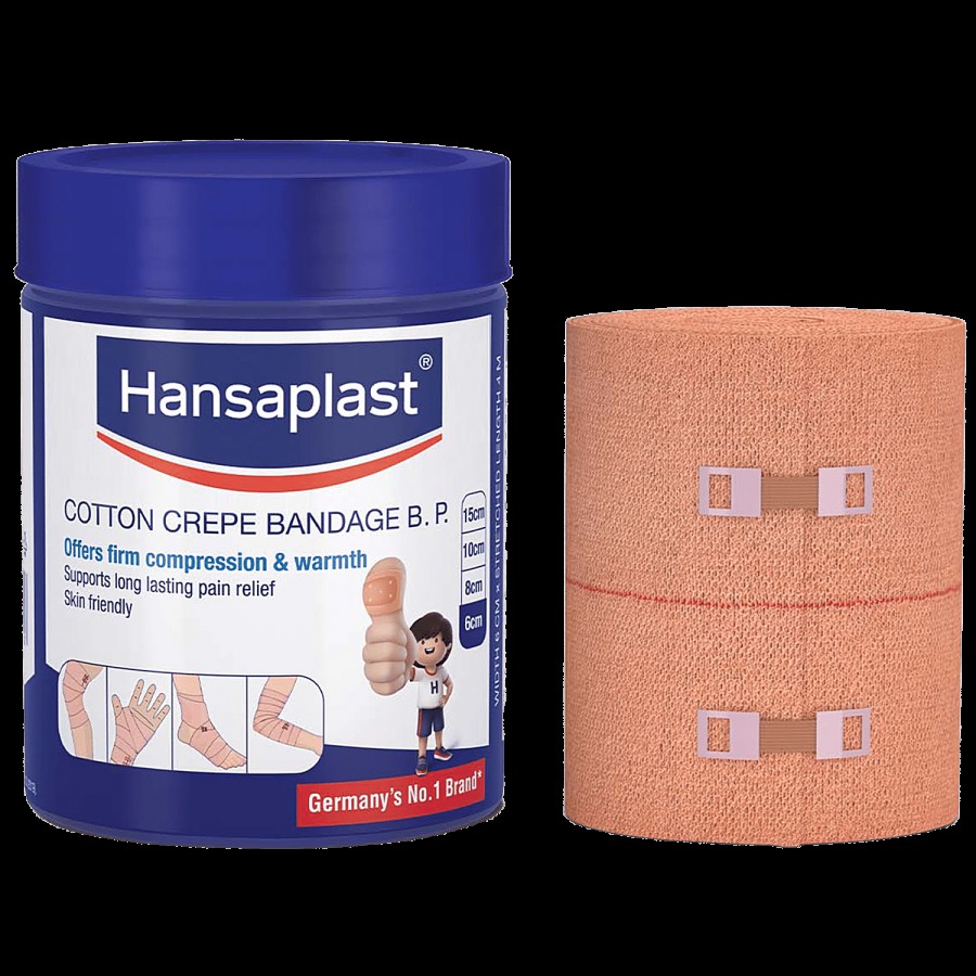 Hansaplast Cotton Crepe Bandage - 6 Cm X 4 M