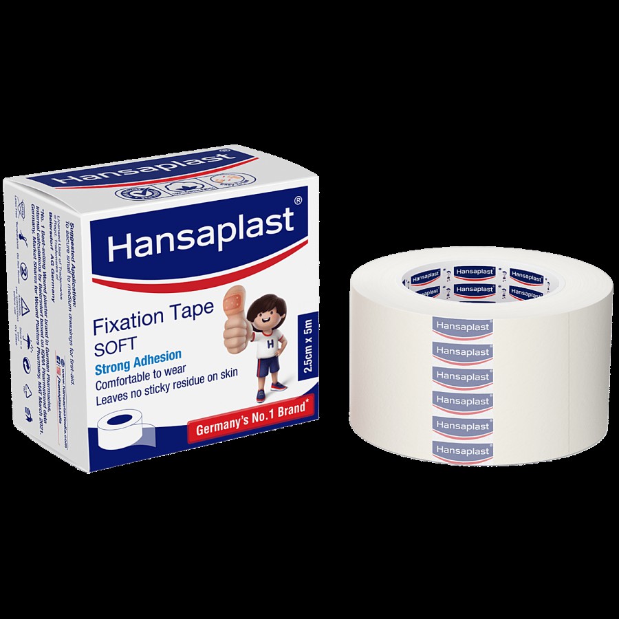 Hansaplast Fixation Tape Soft - 2.5 Cm X 5 M