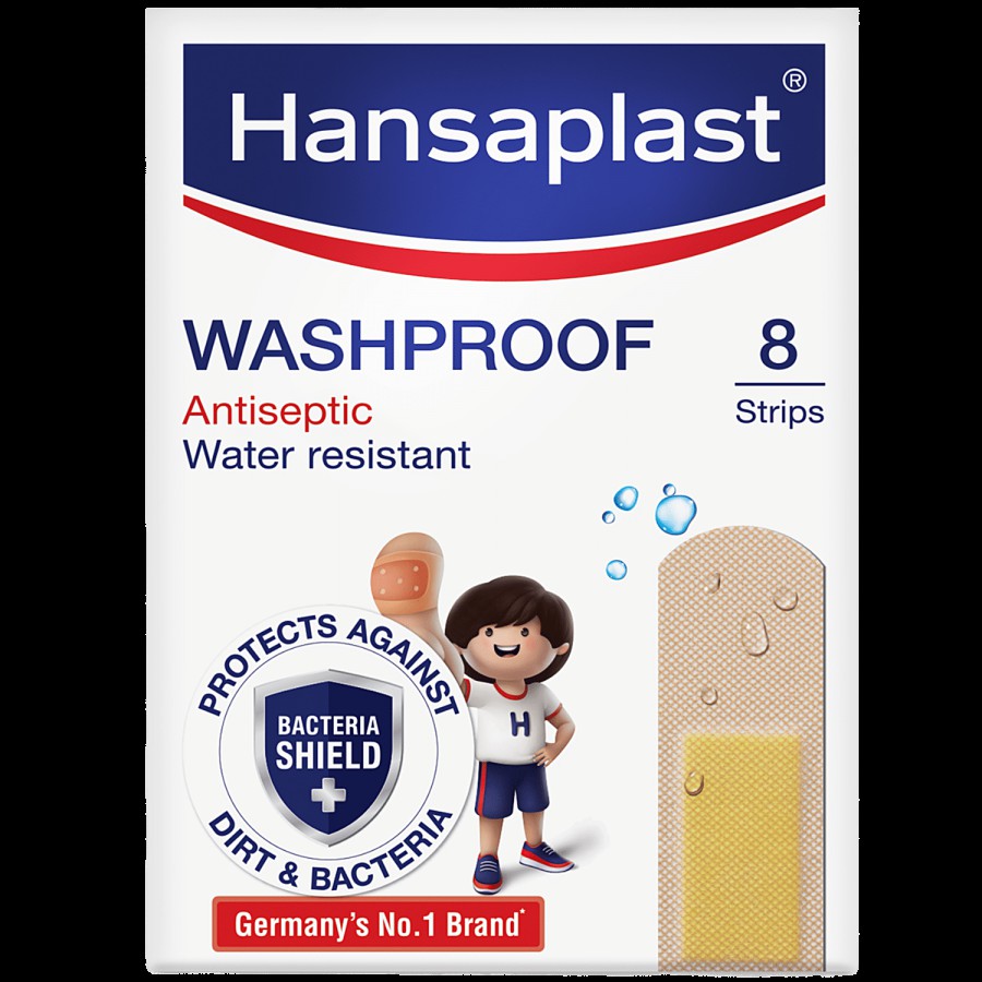 Hansaplast Washproof Strips - Medicated Dressing