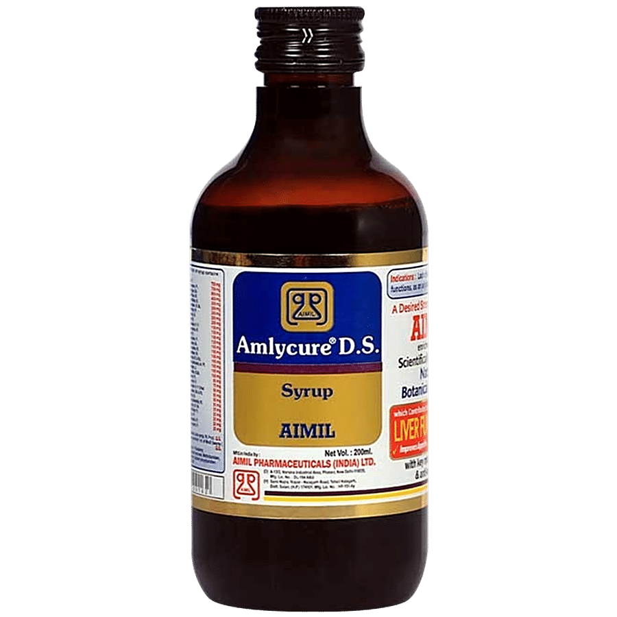 AIMIL Amlycure Syrup - Antioxidant Rich