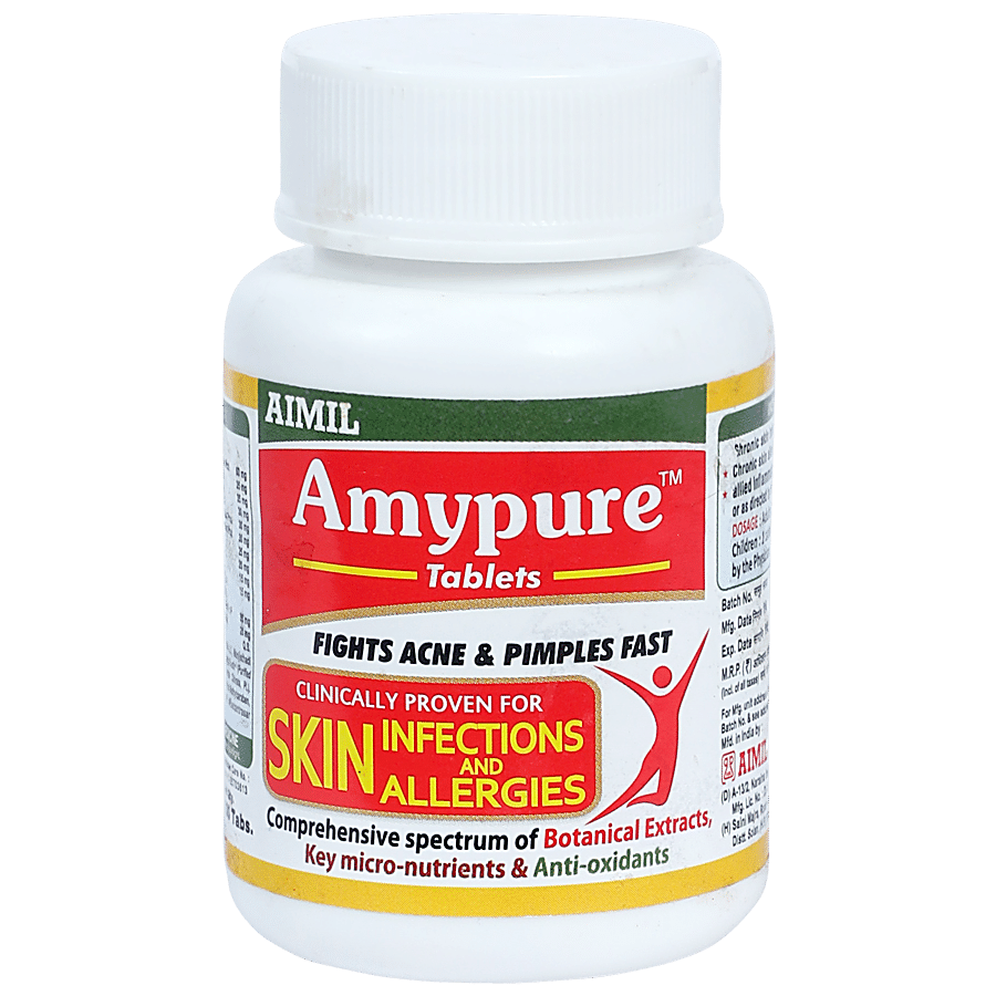 AIMIL Amypure Tablets - Control Skin Allergies