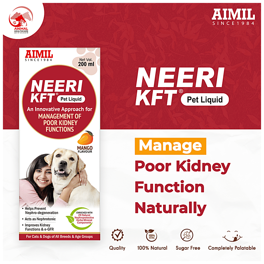 AIMIL Neeri KFT Pet Liquid - Relieves Kidney Inflammation