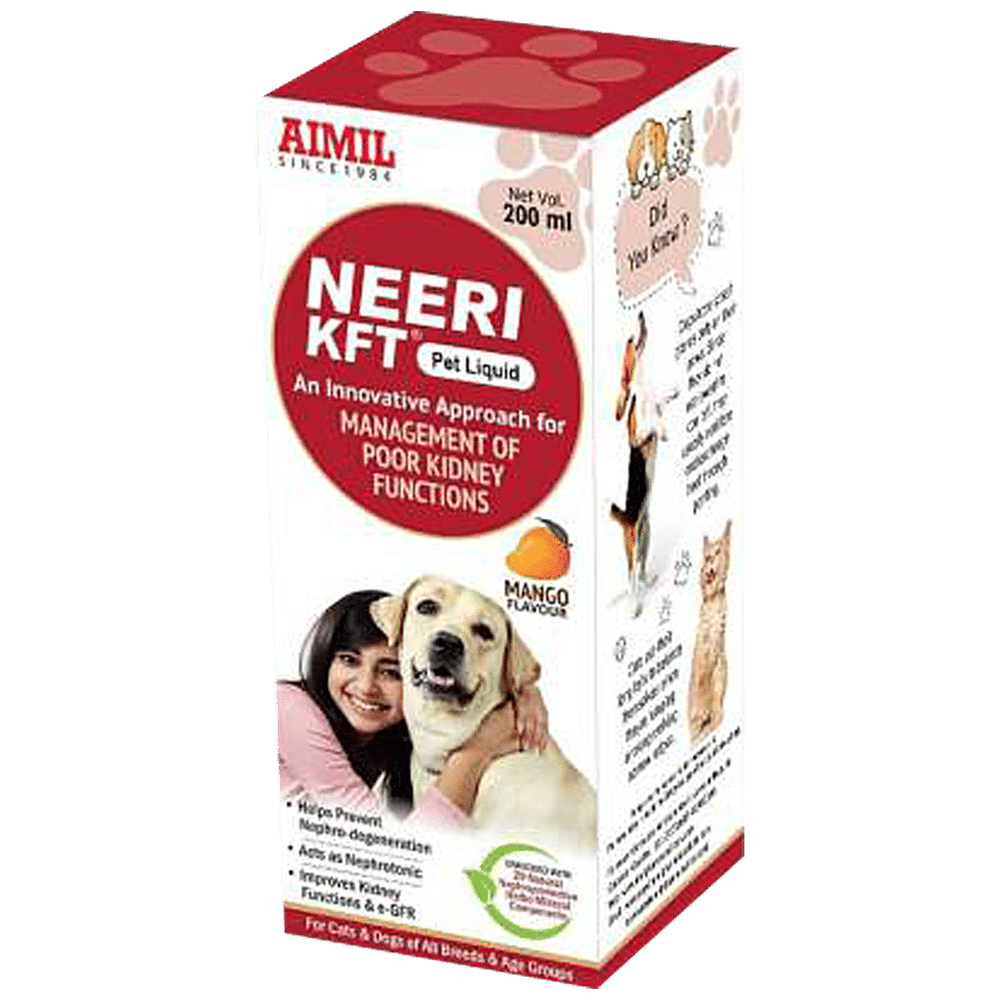 AIMIL Neeri KFT Pet Liquid - Relieves Kidney Inflammation