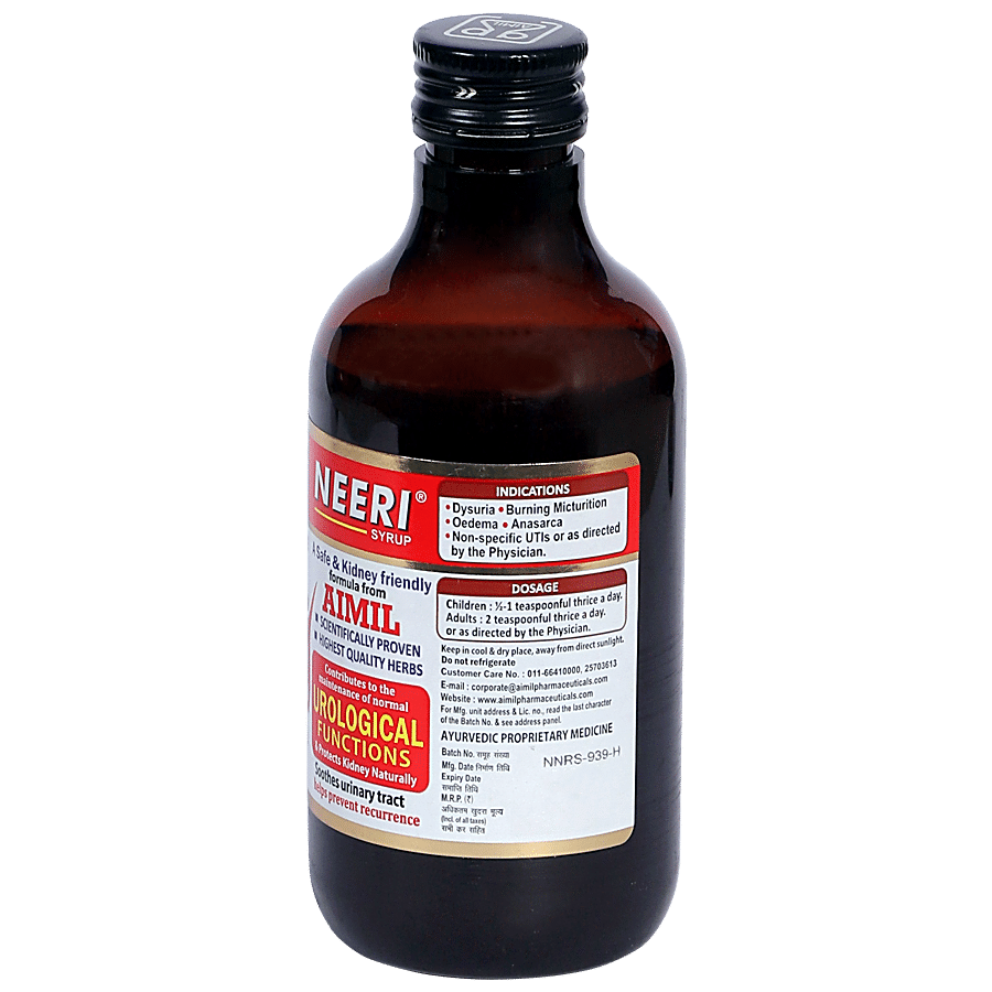 AIMIL Neeri Syrup - Burning Micturition