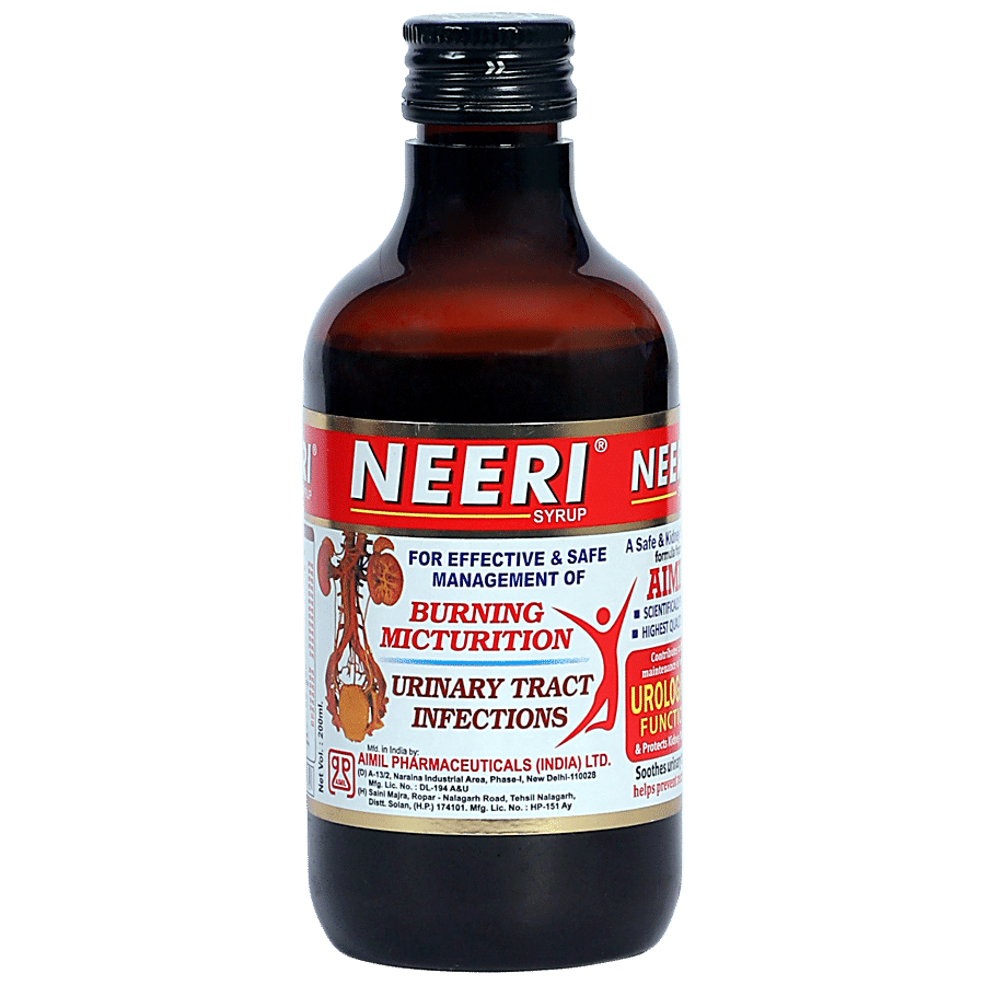 AIMIL Neeri Syrup - Burning Micturition