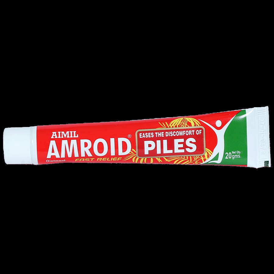 AIMIL Amroid Ointment - Provides Relief From Piles