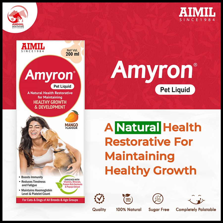 AIMIL Amyron Liquid -  For Healthy Growth & Development