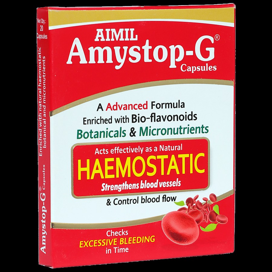 AIMIL Amystop G Capsules - Advanced Formula